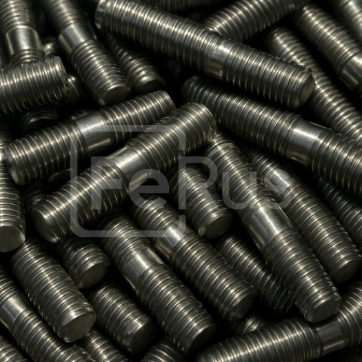 Шпилька дюралюминиевая М20 шаг резьбы 1,5 мм Д16П ГОСТ 1759.0-87