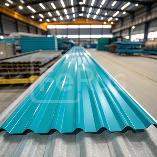 Профнастил С10 полиэстер (Zn100-180) 0,65х1100х1200 мм, RAL 5021