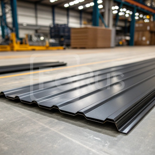 Профнастил С8 полиэстер (Zn100-180) 0,35х1150х800 мм, RAL 9005